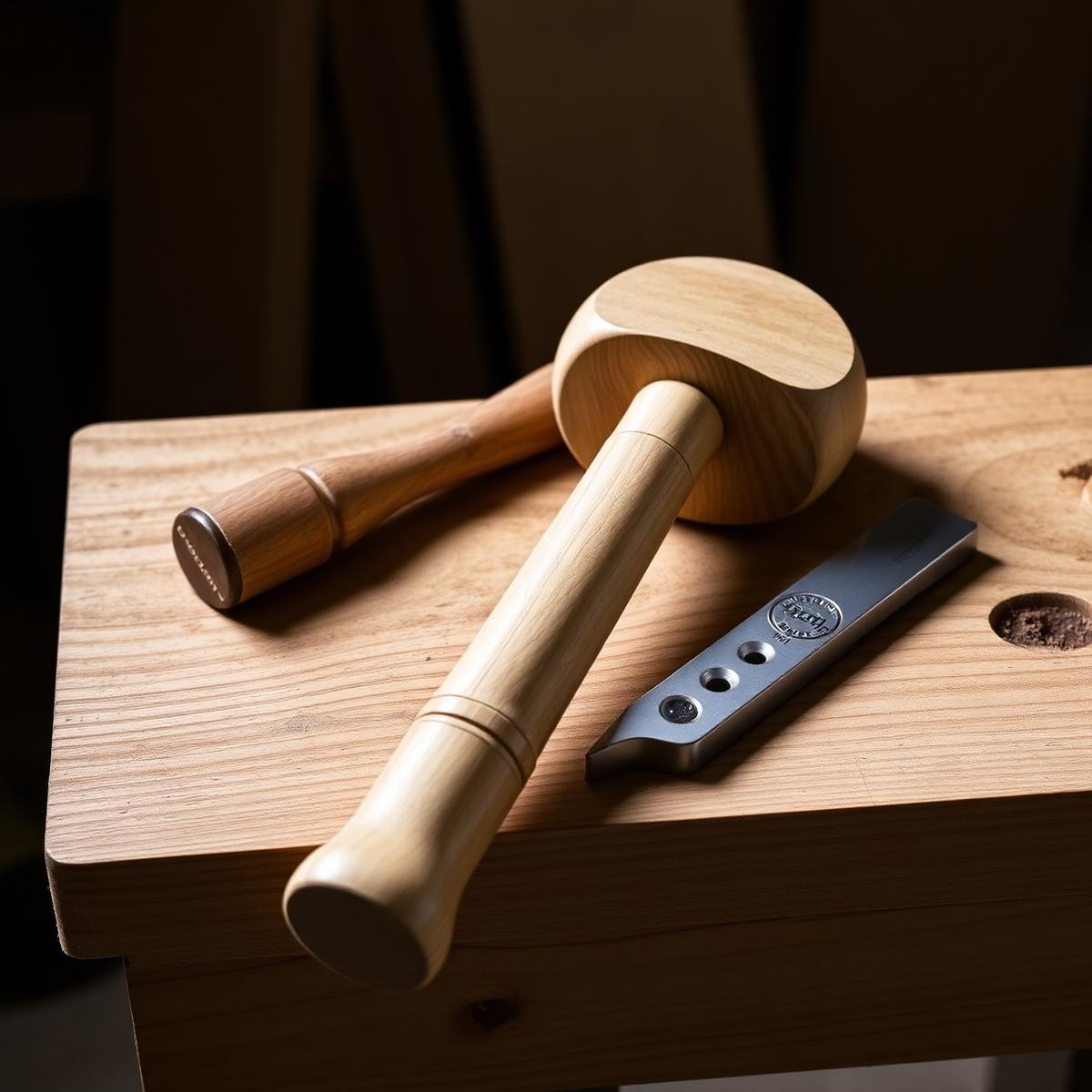 Round Carpenter's Mallet